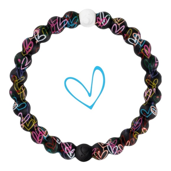 Lokai Love XL Black Unisex Silicone Bracelet NWT - Picture 10 of 16